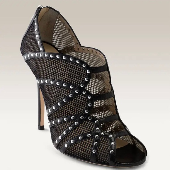 Jimmy Choo Shoes - JIMMY CHOO Karina Studded leather